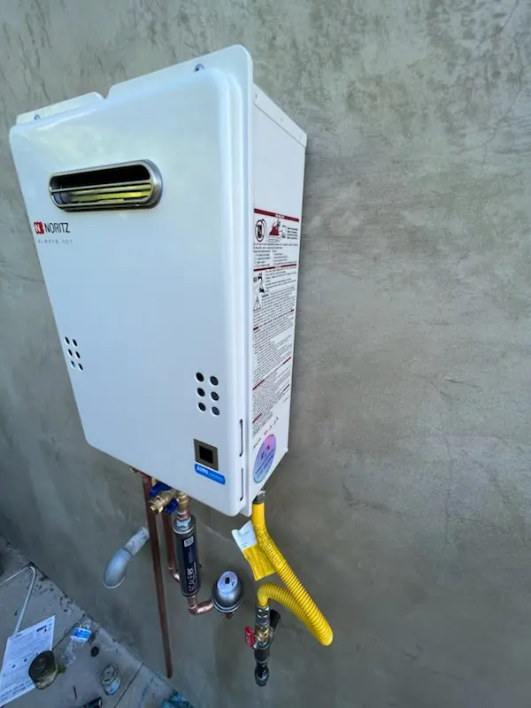 Tankless water heater installation for Russells Point homes