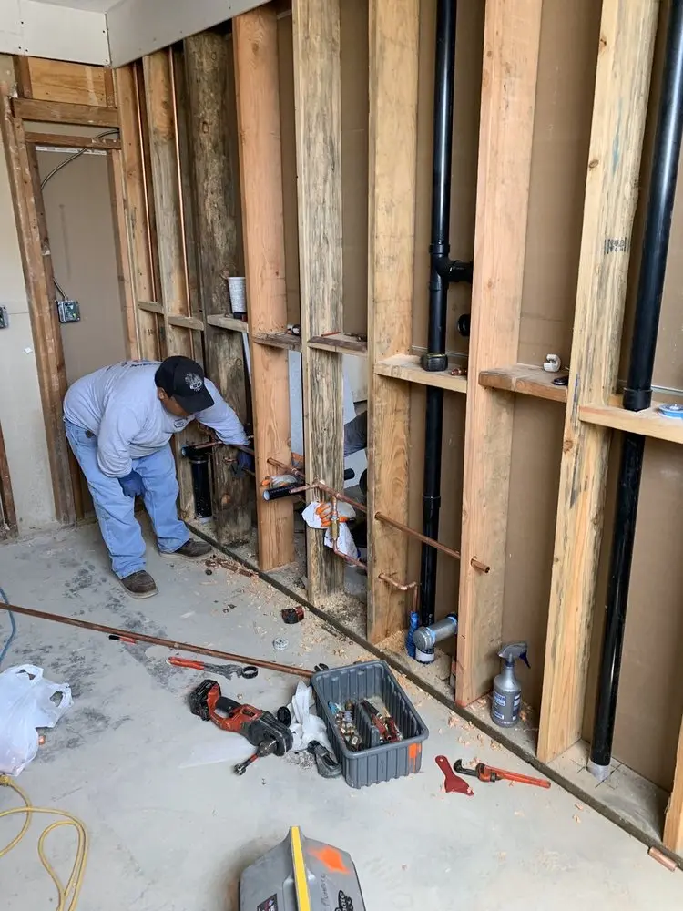Commercial rough-in plumbing for Commercial Plumbing in Russells Point